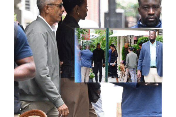 Michelle and Barack Obama Seen Together for the First Time in Six Months